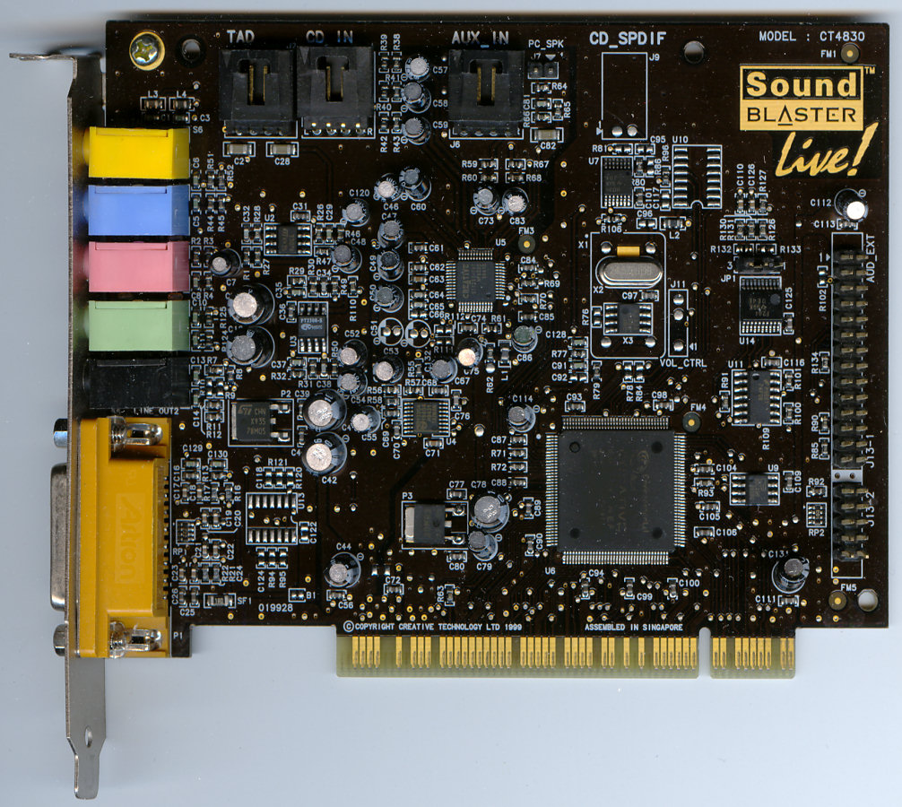 Creative Labs Emu10k1 Audio Chipset Driver